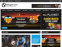 Tablet Screenshot of bolagoll.com